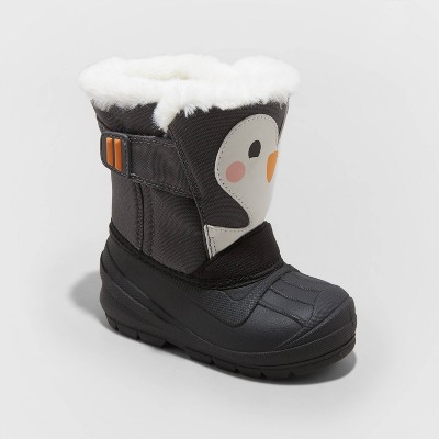 Toddler Boys' Denver Winter Boots - Cat & Jack™ Black 5t : Target