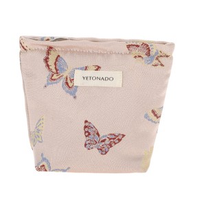 Unique Bargains Portable Butterfly Makeup Bag 1 Pc - 1 of 4