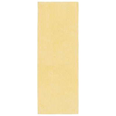 Garland Rug 22"x60" Plush Washable Nylon Bath Rug Runner Yellow ...