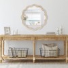 Northlight Scalloped Edge Hanging Wall Mirror - 23.5" - 2 of 4