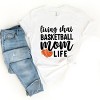 Simply Sage Market Basketball Mom Life Short Sleeve Tee - L - White - 3 of 4