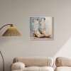 Art Remedy Glam Cowgirl Boots Chic Farmhouse Wall Art Framed - 2 of 4