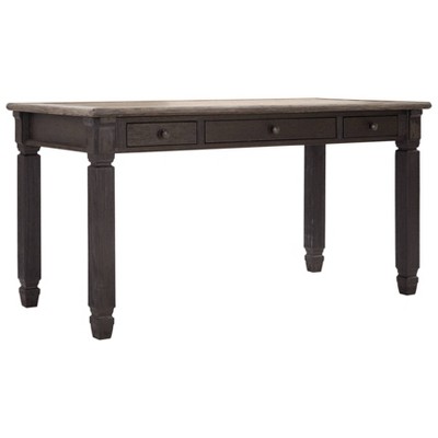 60" Tyler Creek Home Office Desk Brown/Black - Signature Design by Ashley