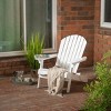 Foldable Acacia Wood Patio Accent Chair With Stackable Arm Rest,Slatted Seat And Back,Adirondack Chairs Folding,Patio Chair Outdoor -Maison Boucle - 2 of 4