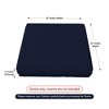 Covers&All Square Cushion Slipcover for Patio Couch Sofa Seats Cover only, Pack of 2 - 2 of 4