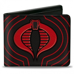 Mens GI Joe Cobra Ripple Logo Bi-Fold Wallet - 1 of 1