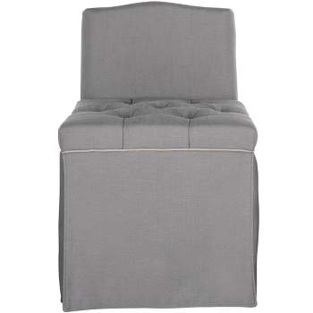 Betsy Vanity Chair - Arctic Grey/Taupe - Safavieh.