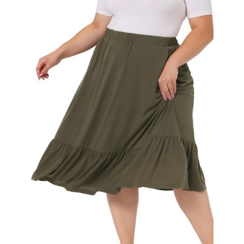 Plus size skirts on sale target