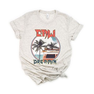 Simply Sage Market Women's Cali Dreamin' Palm Trees Short Sleeve Graphic Tee - 1 of 4