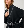 ellos Wrap Jacket With Whipstitch Trim - 4 of 4