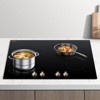 VEVOR Induction Cooktop, 6600W Electric Countertop Burner,4 Burner Knob Control Stove,Built-in Induction Cooktop with 12 Temperature Settings, Black - 2 of 4