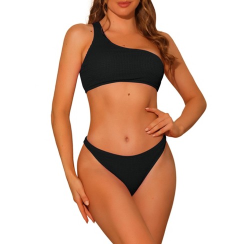 Triangl one shoulder bikini hotsell