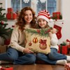 Christmas Pillow Covers 18x18 inch Set of 4, Christmas Decorations Cushion Covers, Xmas Pillow Covers - 4 of 4
