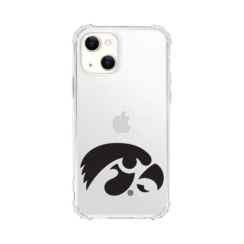 NCAA Iowa Hawkeyes Clear Tough Edge Phone Case - iPhone 13 mini, 1 of 5
