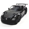 KiNSMART - 2010 Porsche 911 GT2 RS 1:36 Scale 5" Die Cast Metal Model Toy Sports Car Toy (Black) - 2 of 4