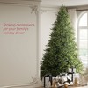 12ft Hinged Artificial Christmas Tree with Foldable Stand, Easy Assembly, Xmas Tree for Home Office Holiday - 4 of 4