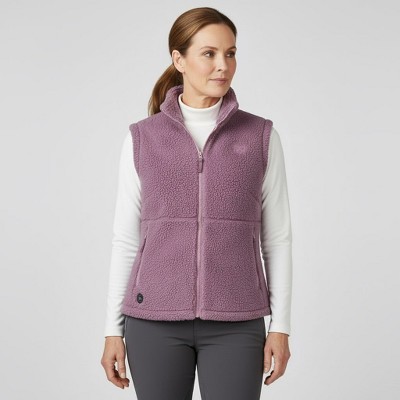 Mobile Warming Womens Heated High-Pile Fleece Vest