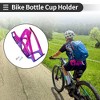 Unique Bargains Integrally-formed Bike Bottle Cup Holder Cage Rack - 2 of 4