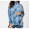 Women's Marble Wash Pullover - french kyss - image 2 of 4