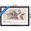 Trends International Team USA - Los Angeles 1984. Games of the XXIII Olympiad. Framed Wall Poster Prints - 3 of 4