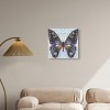 Art Remedy On Her Way Colorful buterfly and flowers wall art Unframed - 2 of 4