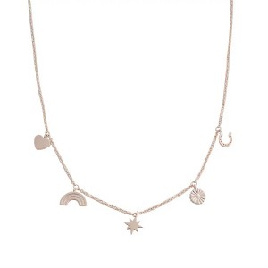 Lucky Charms Necklace in Gold, Rose Gold, Silver - Honeycat - 1 of 4
