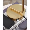 Covybend Metal Desk Lamp Gold - Signature Design by Ashley: Modern Accent, USB Port, No Shade, UL Listed - 2 of 3