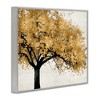 Stupell Industries Traditional Tree with Autumn Leaves over Neutral Framed Giclee Art - 2 of 4