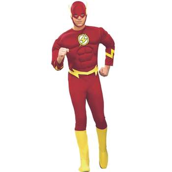 DC Comics Deluxe The Flash Adult Costume, X-Large
