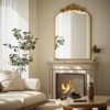 BEAUTYPEAK Vanity Wall Mirror Decorative Vintage Arched Bathroom Mirror Classic Designed Mirror - 2 of 4