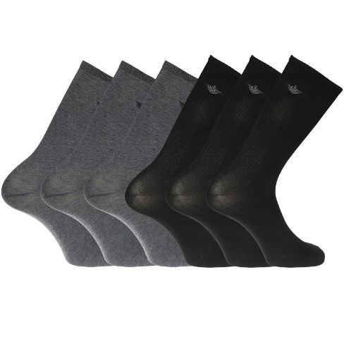 Dockers Men's Socks & Hosiery - 6-pack Flat Knit Athletic And Dress ...