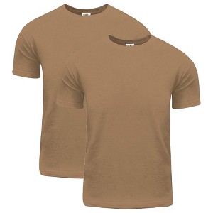 2 Pack Shaka Wear Men's Active Comfort Cotton Short Sleeve Crew Neck T-Shirt - 1 of 4