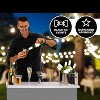 GoBar Portable Bar Table for Events - Pop Up Mobile Bartending Station with Travel Carrying Case - 4 of 4