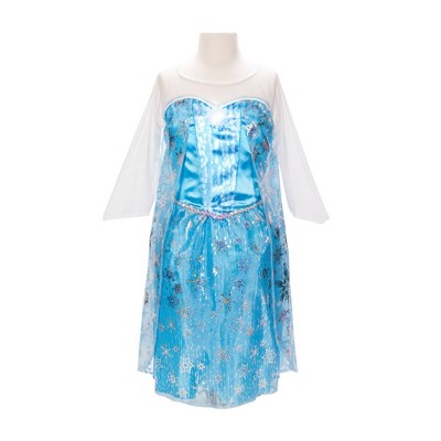 Girls' Disney Frozen Elsa Deluxe Costume : Target