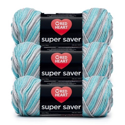 Red Heart Super Saver Yarn 24 Pack-Iceland Mix