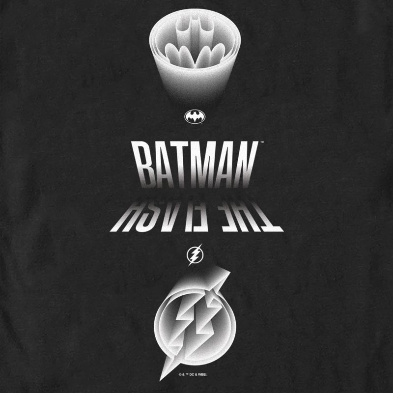 Men's The Flash Speedster and Batman Logos T-Shirt, 2 of 6