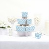 Big Dot of Happiness Blue Checkered Party - Party Mini Favor Boxes - Treat Candy Boxes - Set of 12 - 2 of 4
