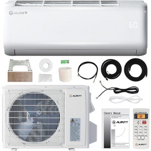 12000 BTU 18.5 SEER2 Ductless Mini-Split AC & Heat Pump (220 V) - 1 of 4