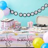 Sparkle and Bash 207 Pieces Music Birthday Party Decorations, Dinnerware Set with Tablecloth, Favor Bags, Banner, and Balloons (Serves 24) - 3 of 4