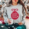 Simply Sage Market Women's Graphic Sweatshirt Merry Christmas Oranment - 2 of 4
