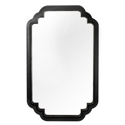 MH London Gable 29" x 18" Solid Wood Wall Mounted Accent Mirror