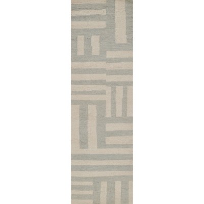 Momeni Archer Jamila Geometric Handtufted Rug Blue