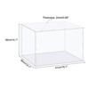 Unique Bargains Acrylic Assembly Dustproof Collectibles Showcase with lid - 2 of 3