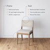 Nathan James Set of 4 Linus Dining Chair Flax - 3 of 4