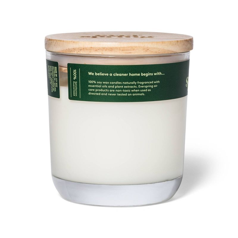 Citrus & Basil 100% Soy Wax Candle - Everspring&#153;, 4 of 5
