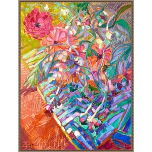 Amanti Art Meandering Garden Path II by Dorothy Fagan Canvas Wall Art Print Framed 32 x 42-in. - 1 of 4
