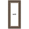 PosterPalooza | Panoramic Sculpted Silver Picture Frame - UV Acrylic, Foam Board Backing, Hanging Hardware - 2 of 4