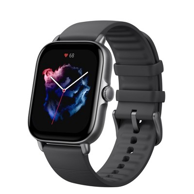 Amazfit GTS 3 Smartwatch - Graphite Black