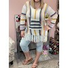 Women's Boho Getaway Island Knit Swimsuit Cover up - JadyK - 2 of 4