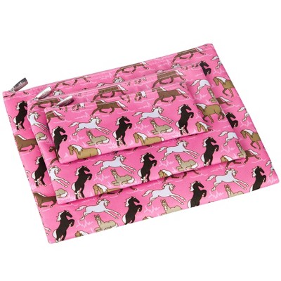 Wildkin Horses in Pink 3-pc Organizer